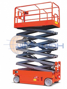 Подъемник ножничный передвижной самоходный GTJZ 240 кг 4 м (автономный)