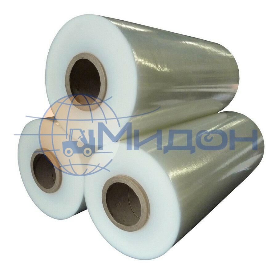 Стрейч-плёнка упаковочная 27мкм*500мм (вторичное сырьё) 100 рулонов 16 кг (автомат, полуавтомат)