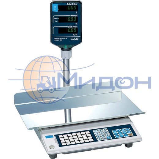 Весы торговые CAS AP-1 15EX Big Tray