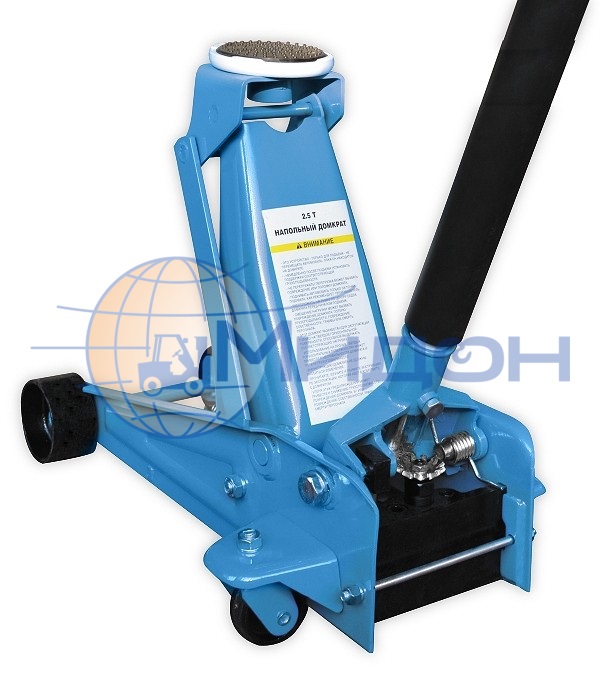 Домкрат подкатной гаражный, высота подъема 90/550mm, нагрузка 3.5 т, 2 цилиндра, кардан Trommelberg (Германия) XRD0337L