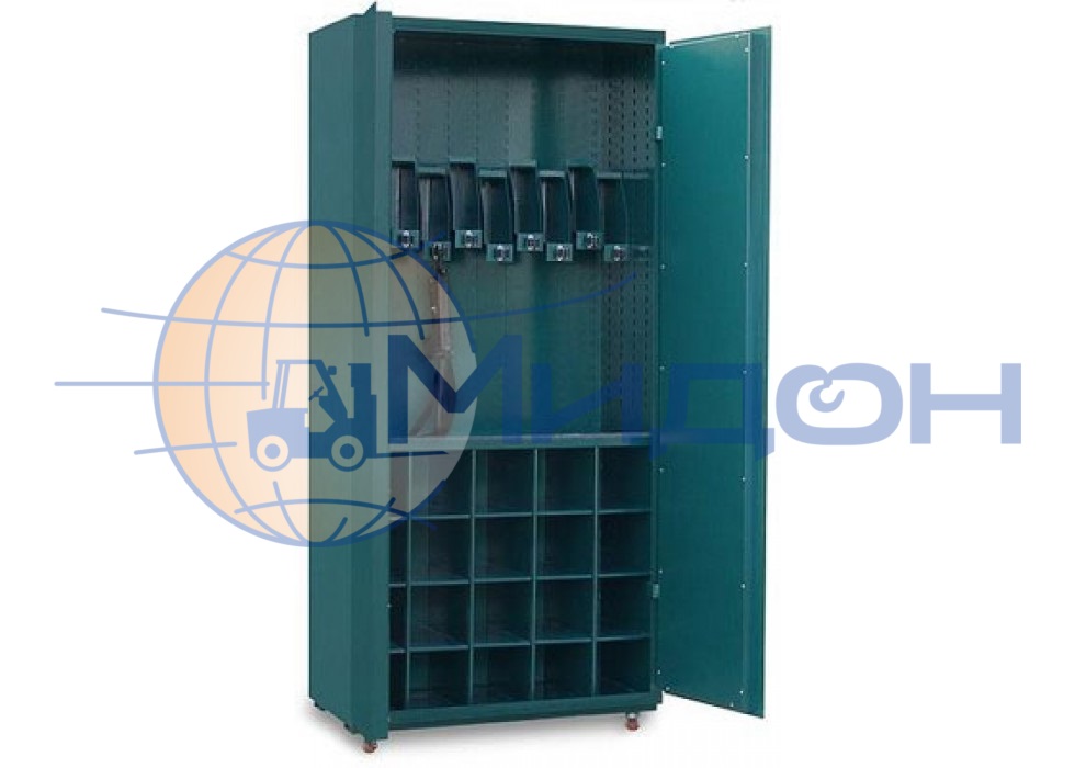 Шкаф оружейный ШОК - 6 (10 стволов + 20 отделений)