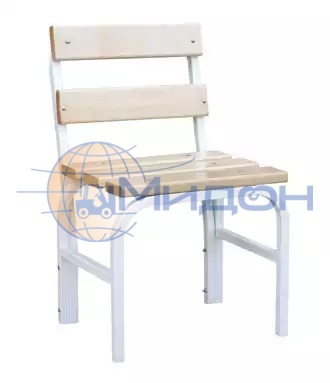 Скамья гардеробная со спинкой ( 500х500х850)