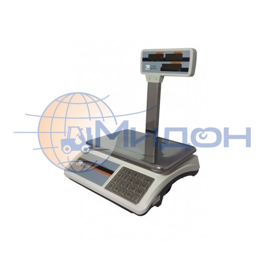 Весы торговые ФорТ-Т 769D/B (32.5,LED стойка) Маркет