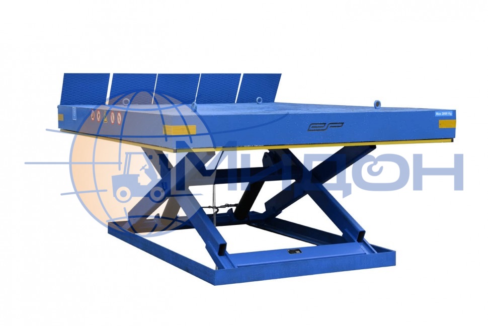 Стол подъёмный стационарный SJ-13.10.800.30 Россия 3000 кг, ДхШхВ(min/max): 1300 х 1000 х 220 / 1020 мм, ход- 800 мм