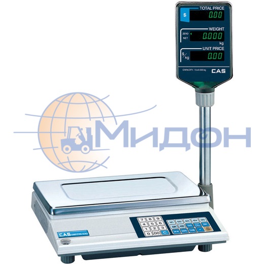 Весы торговые CAS AP-1 6EX
