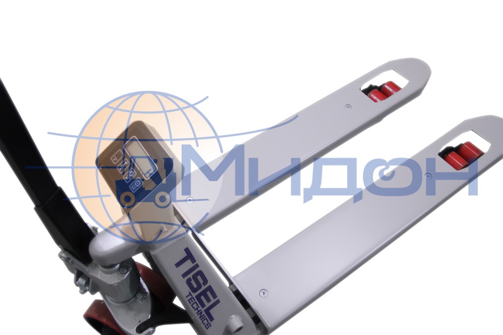 Тележка гидравлическая (рохля) T W20P TISEL Technics (Германия) 2000 кг, 1100х550 мм, с весами и принтером
