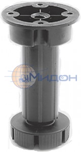 Ножка для локера (одёжного шкафа) ч-100 мм.(с болтом)