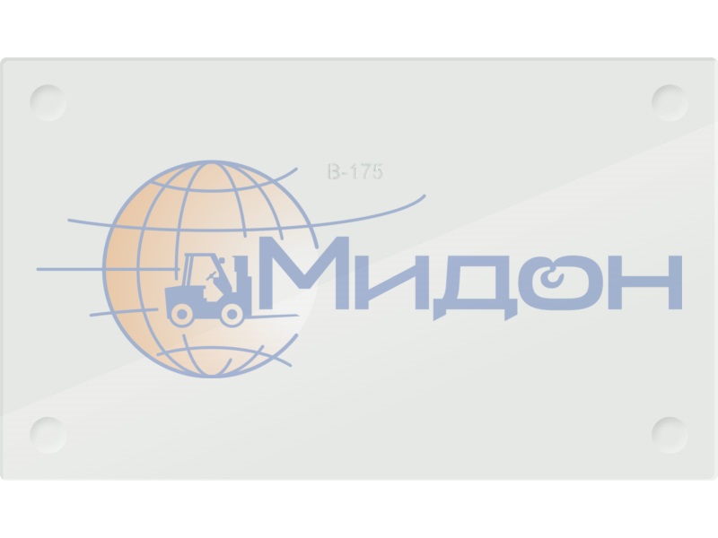 Прозрачный поперечный разделитель PD 175-В для ящика PD 175 173 х 110