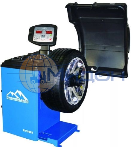 Балансировочный станок с вынос. дисплеем, автомат. ввод 2-х параметров колеса, вес колеса до 70 кг. Trommelberg (Германия) CB1960B