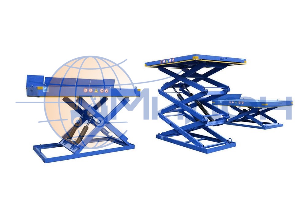 Стол подъёмный стационарный SJ-24.16.16.30 Россия 3000 кг, ДхШхВ(min/max): 2400 х 1600 х 300 / 1900 мм, ход- 1600 мм