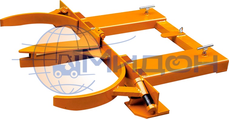Захват на вилы погрузчика для бочек Euro-Lift DG20 (680кг) 2 стальные бочки