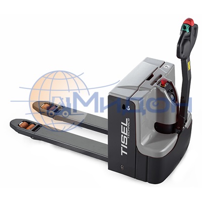 Тележка самоходная (транспортировщик паллет) ETL12 Li-Ion TISEL Technics (Германия) 1200 кг, с АКБ Li-Ion и ЗУ