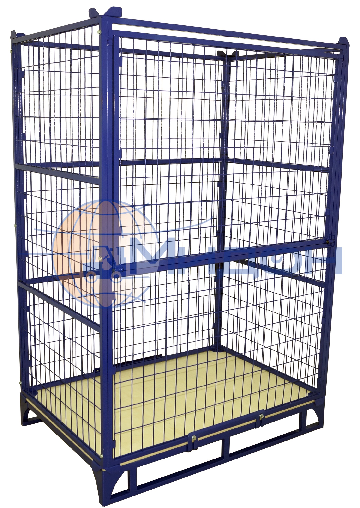 Ограждение для европоддона (сетчатое) ОПС 1500 ( 800х1200х1600 ) (600кг)