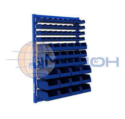 Система хранения SORTEX 1495-М №1-2 1705х995х955 мобильная, включая контейнеры 12.401 (75*100*165)-72шт, 12.402 (130*150*250)-36шт, 12.403 (150*225*350)-24шт.