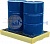 Контейнер пластиковый под локализацию ПдО-НП Б2 1260 х 860 х 150 с пластиковым паллетом