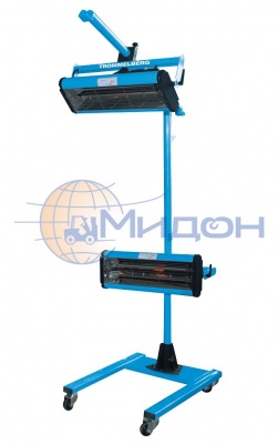 ИК сушка IR 2 ECONOMY, коротковолновая, 220 В, 2,2 кВт, площадь облучаемой пов-ти 0,8м Х 0,8м, тайме Trommelberg (Германия)