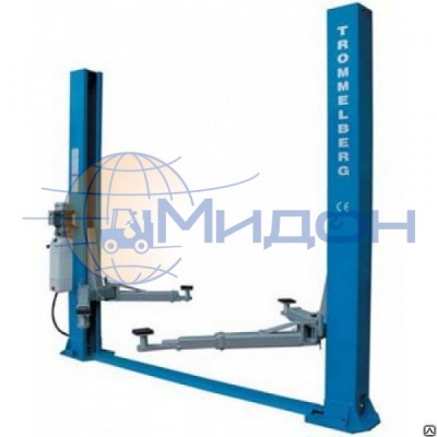 Подъемник 2-х стоечный, электрогидравлический, симметричный TST55W, грузоподъемность 5,5 т. Trommelberg (Германия)