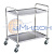 Тележка сервисная из нержавеющей стали СТ НЖ 2 ( 600х900х850 ) (без колёс)