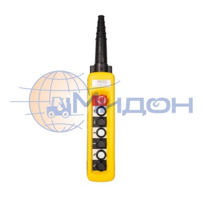 Пульт управления для тали CD 6 кнопок (пыле и влагозащищенный)