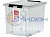 Ящик пластиковый 500х390х390 мм сплошной с крышкой и клипсами Rox Box 50