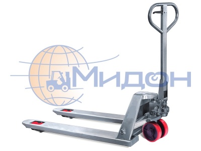 Тележка гидравлическая (рохля) BX 2.0T (2т) нержавейка