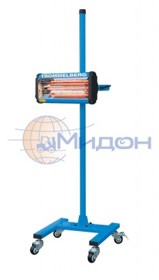 ИК сушка IR 1 ECONOMY, коротковолновая, 220В, 1,1кВт, площадь облучаемой поверхности 0,8м Х 0,5 м, т Trommelberg (Германия)