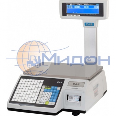 Весы торговые CAS CL3000-15P (TCP/IP) с печатью этикеток