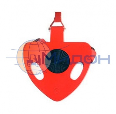 Роликовая платформа (подводная опора) поворотная WCRP-3 г/п 2тн