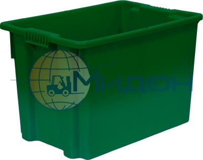 Ящик пластиковый 605 универсальный, сплошной 600 х 400 х 400