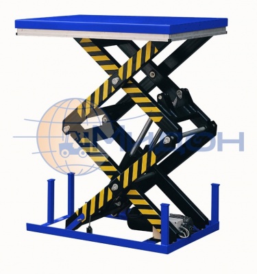 Стол подъёмный стационарный FP 1-30 1000 кг, ДхШхВ(min/max): 1700х1000 х 470 / 3000 мм, ход- 2530 мм