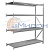 Стеллаж полочный MS Pro 200/180x60/4 (2000х1800х600) 3000 кг(стеллаж), 450 кг(полка) 4 полки (дополнительная секция)