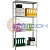 Стеллаж полочный MS 200KD/100x40/4 (2000х1000х400) 500 кг(стеллаж), 100 кг(полка) 4 полки