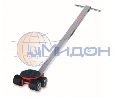 Роликовая платформа (подводная опора) поворотная X4 г/п 4тн