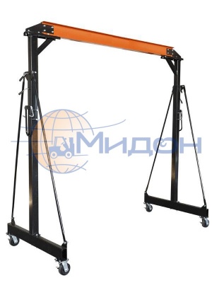 Кран козловой ручной SB0904 2т 3,5м пролет 2,4м