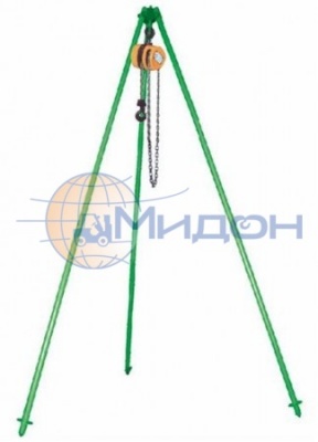 Тренога перегрузочная (кран) ТП-1000кг без тали