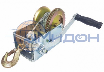 Лебедка ручная FD 1000 с канатом 20м
