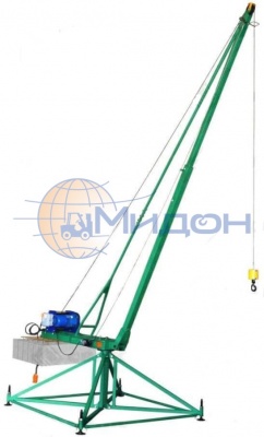 Кран стреловой поворотный "МАСТЕР" (кран "Пионер") 320кг 80м с грузом