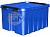Ящик пластиковый 210х170х135 мм сплошной с крышкой и клипсами Rox Box 3,5