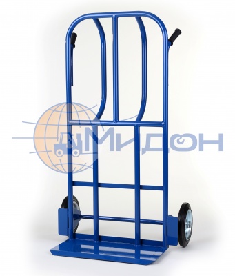 Тележка двухколесная Д-300 (300кг) с литыми колёсами ф250мм