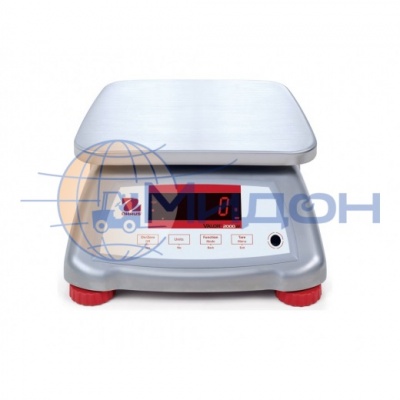 Весы порционные OHAUS Valor V22XWE15T, влагозащищенные, из нержавейки