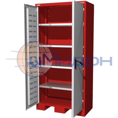 Шкаф инструментальный 08.3004 Ferrum Титан (4 полки)