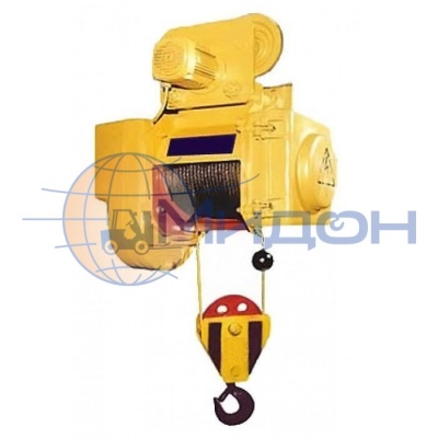 Таль электрическая передвижная тип ТЭ (Россия) 0,25т 18м скорость подъема 8 м/мин