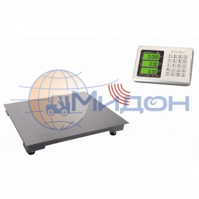 Весы товарные платформенные BLES-2000, беспроводные