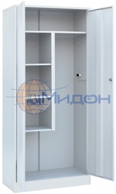 Шкаф для хозяйственного инвентаря двухстворчатый