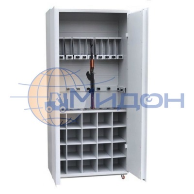 Шкаф оружейный ШОК - 2 (10 стволов + 20 отделений)