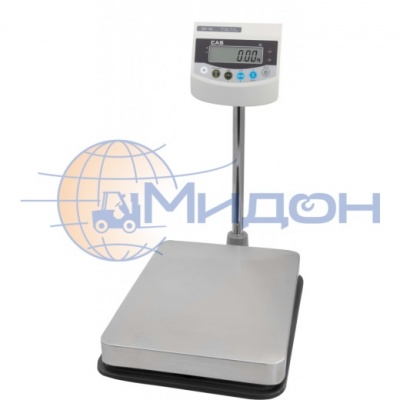 Весы товарные платформенные CAS BW-150DB, влагозащищенные