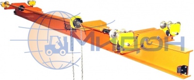 Кран-балка подвесная ручная 3,2 т, L= 5,4 м, пролёт= 4,2 м, с талью  Н= 3 м (t -20...+40С) ВБИ (взрывобезопасная)