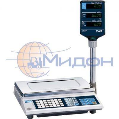 Весы-регистраторы торговые МАССА МК-6.2-RC11, с печатью чеков
