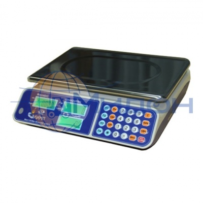 Весы торговые МИДЛ МТ 15 МЖА (2/5; 355х235) «Олимп 1ур»