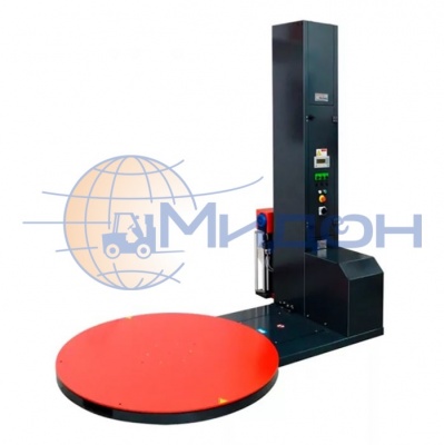 Паллетоупаковщик (паллетообмотчик) PRIDE В (2т, Н=2.4(2,7)м, ф=1,65м), каретка моторизированная 300%